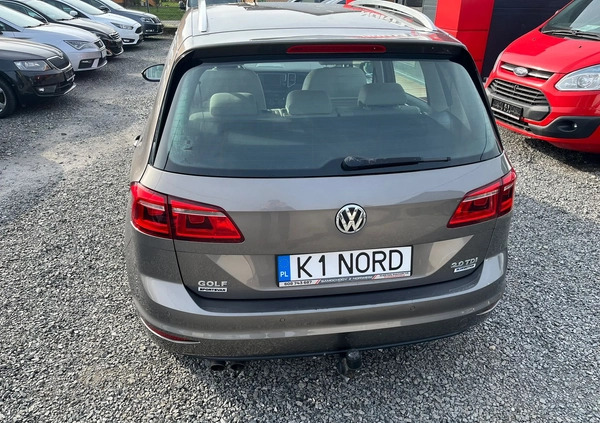 Volkswagen Golf Sportsvan cena 49900 przebieg: 153084, rok produkcji 2015 z Gościno małe 529